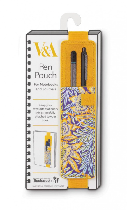 Carte V & A Bookaroo Pen Pouch Morris Tulip & Willow 