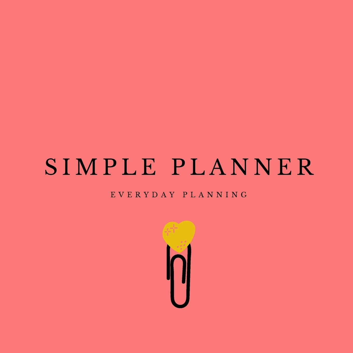 Knjiga Simple Planner Eva Horvathova