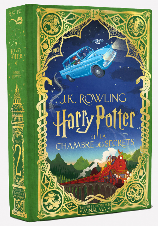 Könyv Harry Potter et la chambre des secrets MINALIMA/ROWLING