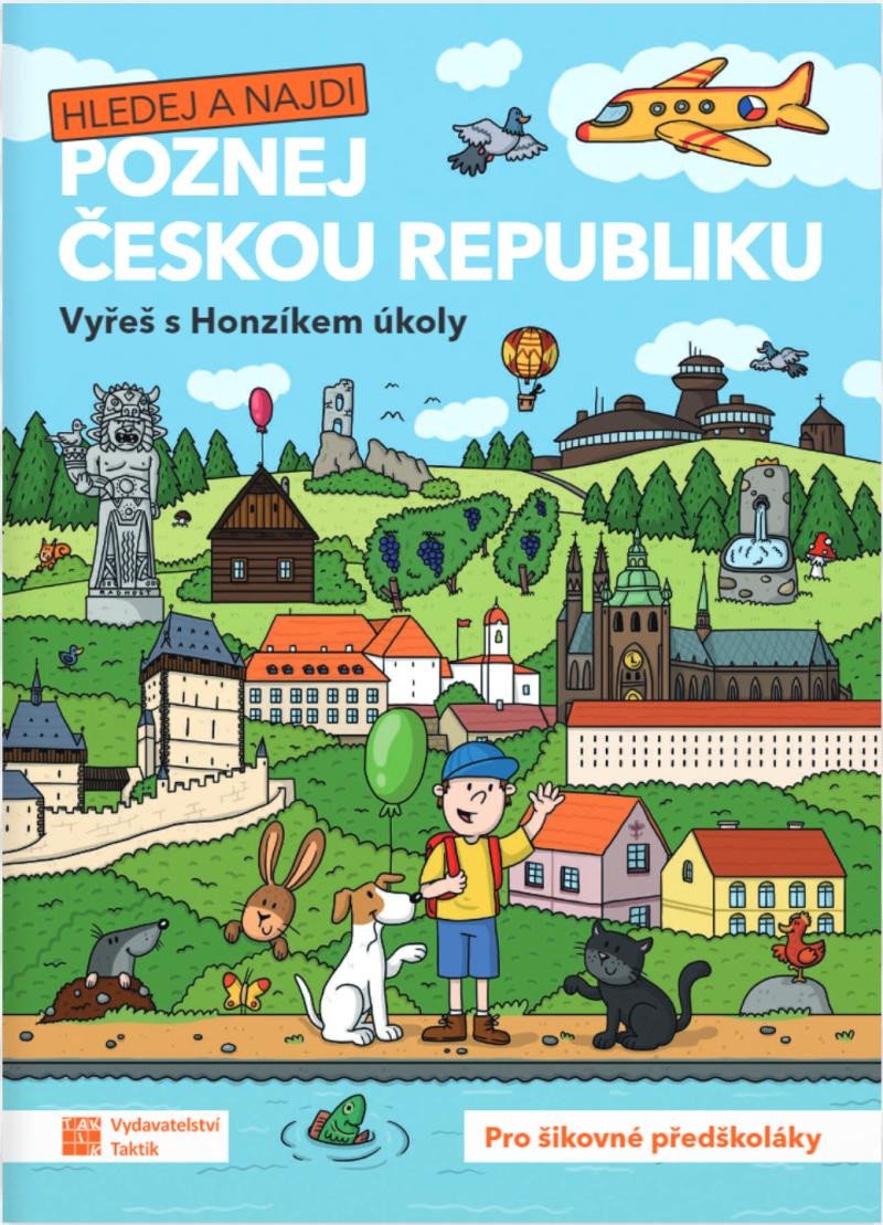 Kniha Hledej a najdi - Poznej Českou republiku 