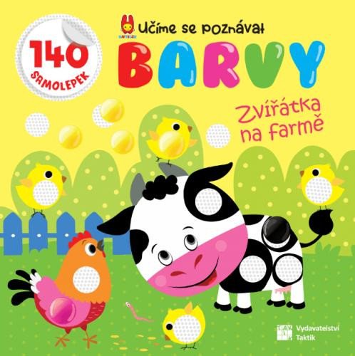 Kniha Učíme se poznávat BARVY - Zvířátka na farmě 