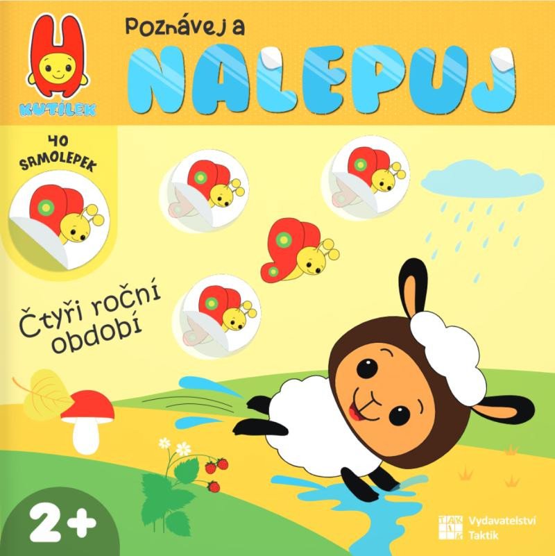 Livre Poznávej a nalepuj - Čtyři roční období 