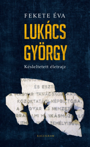 Könyv Lukács György Fekete Éva