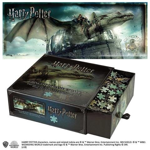 Játék Harry Potter: Puzzle - Útěk z Gringottovy banky - 1000 dílků 