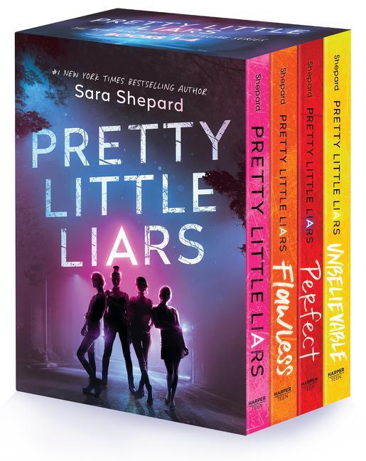 Carte Pretty Little Liars 4-Book Paperback Box Set: Pretty Little Liars, Flawless Perfect, Unbelievable 
