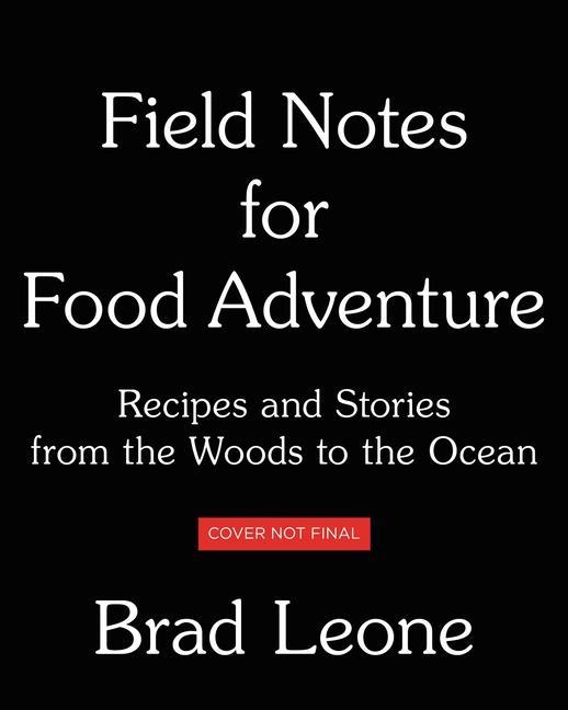 Book Field Notes for Food Adventure 