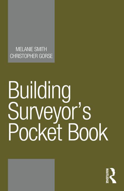 Book Building Surveyor's Pocket Book Smith