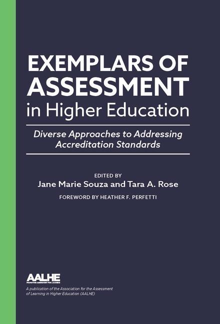 Kniha Exemplars of Assessment in Higher Education 