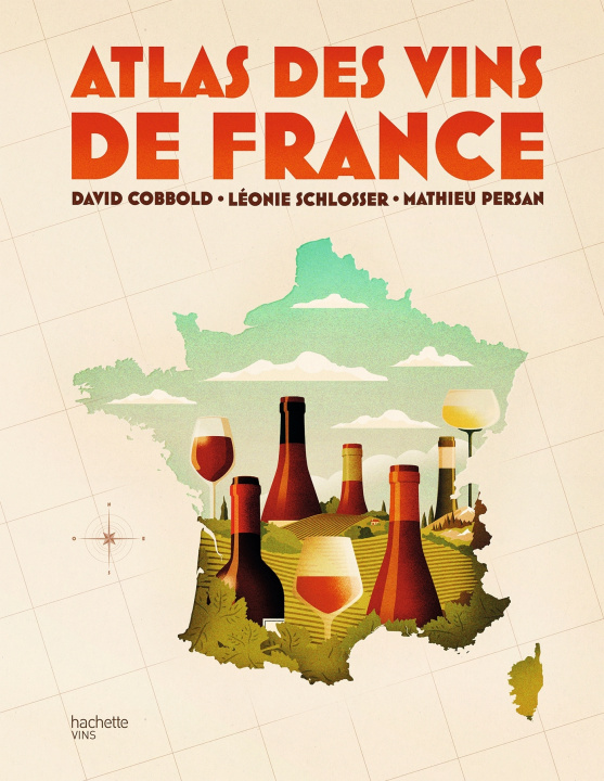 Kniha Atlas des vins de France David Cobbold