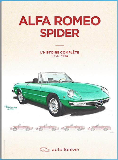 Книга Alfa Romeo Spider 105-115 – L’ Histoire complète – 1966-1994 Lombard