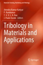 Tribology in Materials and Applications