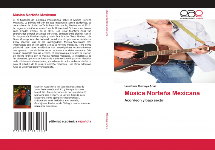 Carte Musica Nortena Mexicana LUIS MONTOYA ARIAS