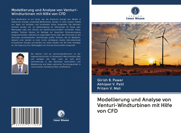 Книга Modellierung und Analyse von Venturi-Windturbinen mit Hilfe von CFD GIRISH B. PAWAR