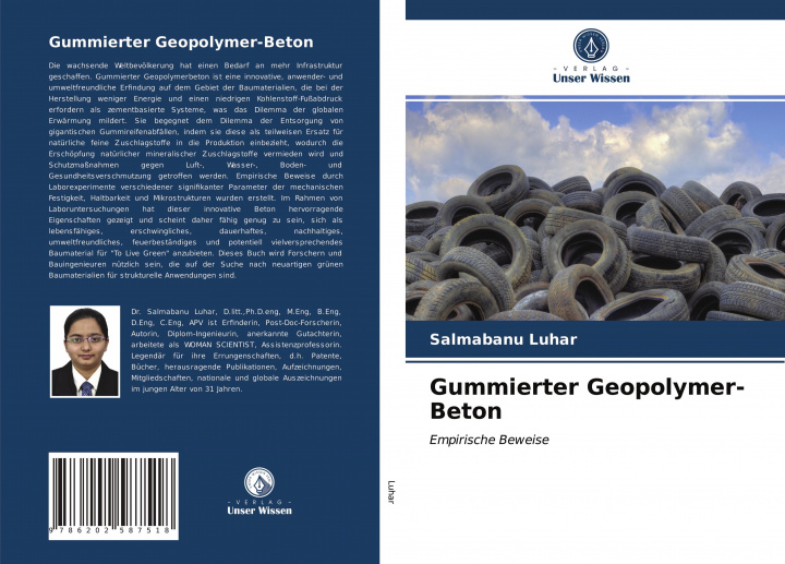Carte Gummierter Geopolymer-Beton SALMABANU LUHAR