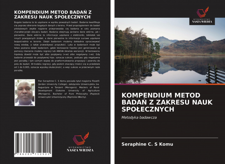 Libro Kompendium Metod BadaŃ Z Zakresu Nauk Spolecznych SERAPHINE C. S KOMU