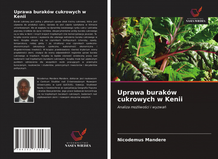 Libro Uprawa burakow cukrowych w Kenii NICODEMUS MANDERE