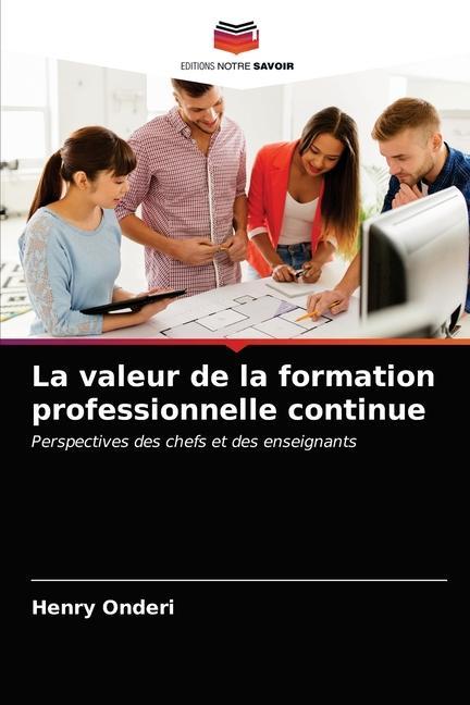 Boek valeur de la formation professionnelle continue Onderi Henry Onderi