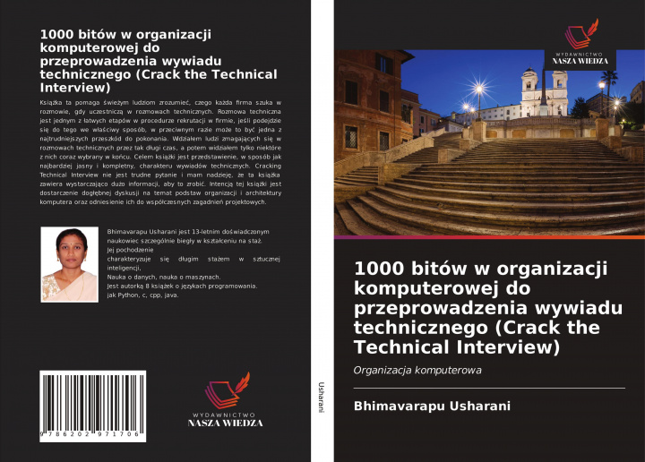 Knjiga 1000 bitow w organizacji komputerowej do przeprowadzenia wywiadu technicznego (Crack the Technical Interview) BHIMAVARAP USHARANI