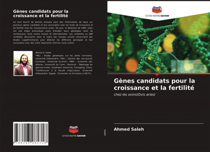 Knjiga Genes candidats pour la croissance et la fertilite AHMED SALEH