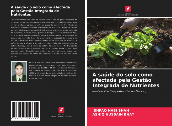 Boek saude do solo como afectada pela Gestao Integrada de Nutrientes ISHFAQ NABI SHAH