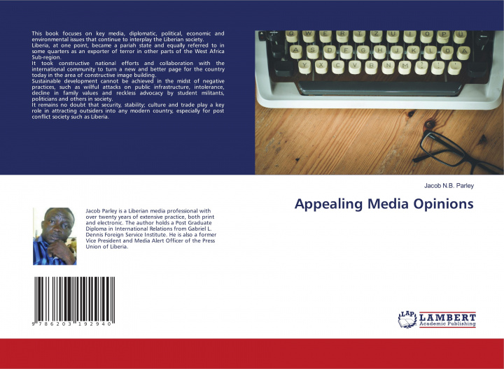 Libro Appealing Media Opinions Parley Jacob N.B. Parley