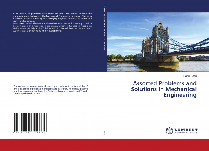 Book Assorted Problems and Solutions in Mechanical Engineering RAHUL BASU