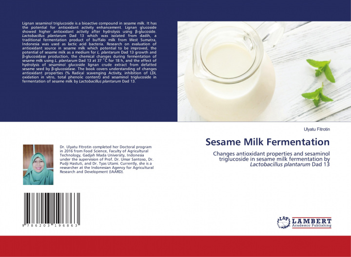 Knjiga Sesame Milk Fermentation ULYATU FITROTIN