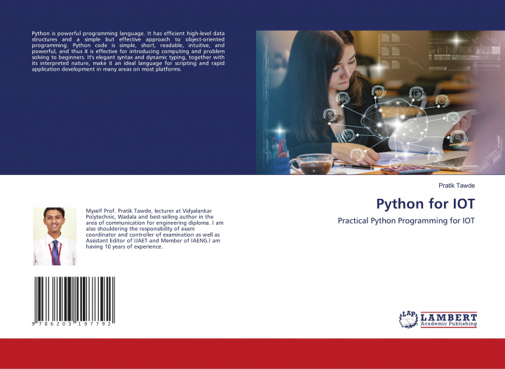 Libro Python for IOT PRATIK TAWDE