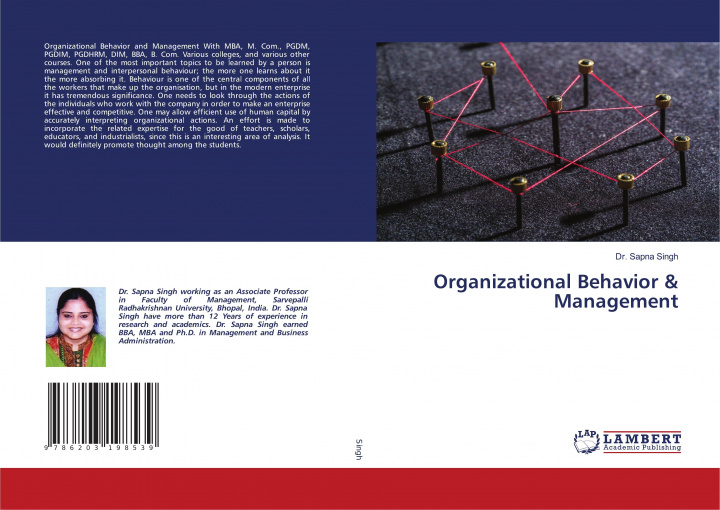 Boek Organizational Behavior & Management DR. SAPNA SINGH