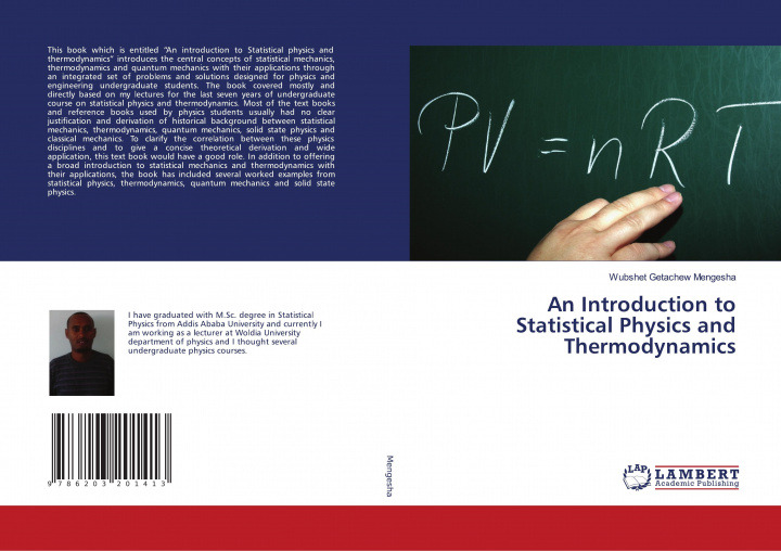 Kniha Introduction to Statistical Physics and Thermodynamics WUBSHET GE MENGESHA