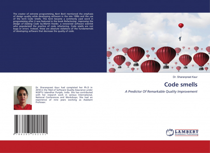 Libro Code smells DR. SHARANPREE KAUR