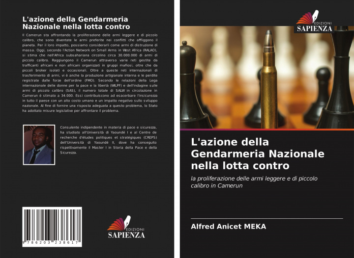 Boek L'azione della Gendarmeria Nazionale nella lotta contro ALFRED ANICET MEKA