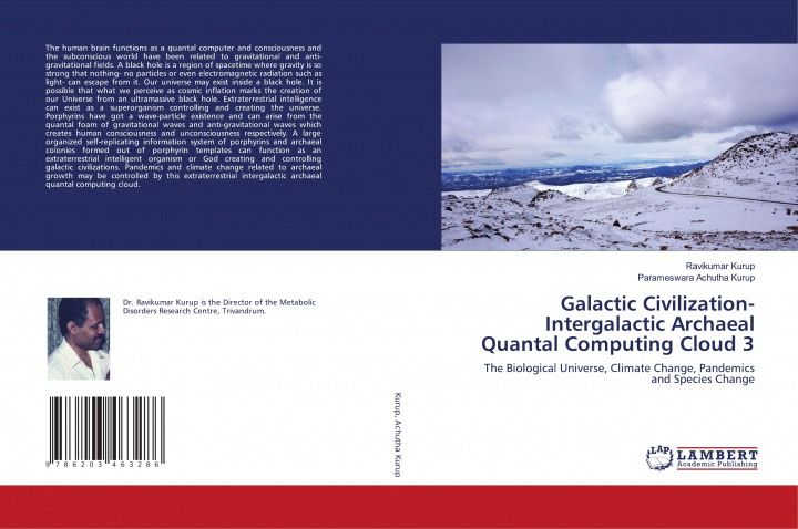 Knjiga Galactic Civilization-Intergalactic Archaeal Quantal Computing Cloud 3 Kurup Ravikumar Kurup