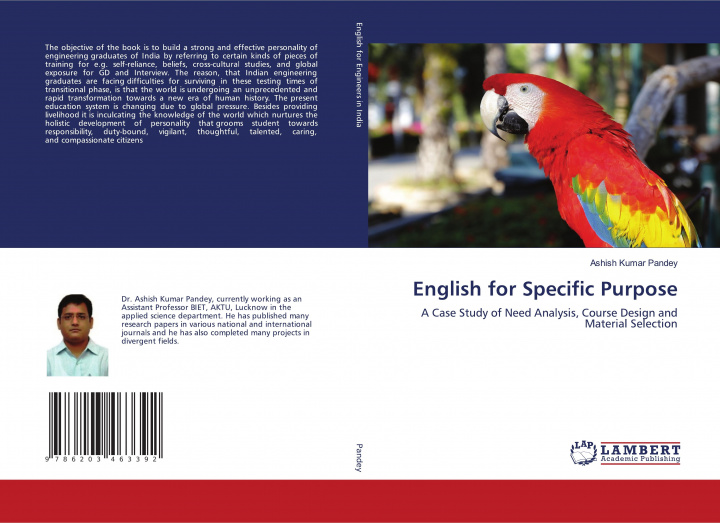 Kniha English for Specific Purpose Pandey Ashish Kumar Pandey