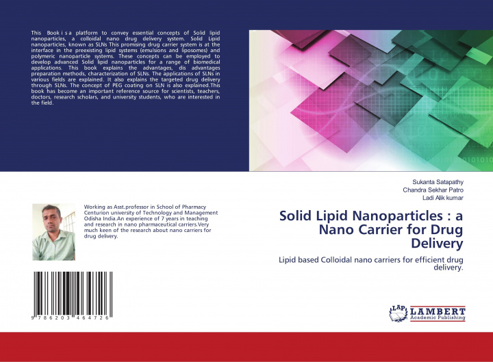 Knjiga Solid Lipid Nanoparticles Satapathy Sukanta Satapathy