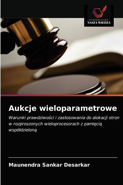 Boek Aukcje wieloparametrowe Desarkar Maunendra Sankar Desarkar