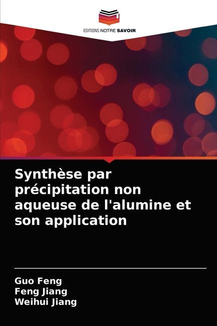 Kniha Synthese par precipitation non aqueuse de l'alumine et son application Feng Guo Feng