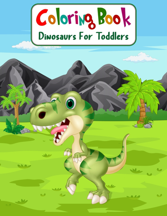 Boek Coloring Book Dinosaurs For Toddlers Coloring AAM Coloring