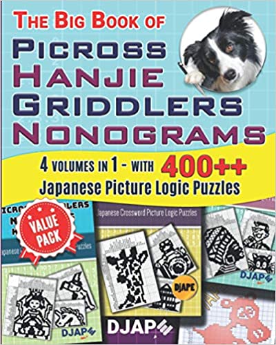 Carte Big Book of Picross Hanjie Griddlers Nonograms Djape