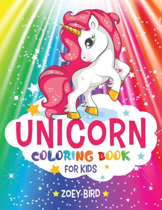 Libro Unicorn Coloring Book for Kids Bird Zoey Bird