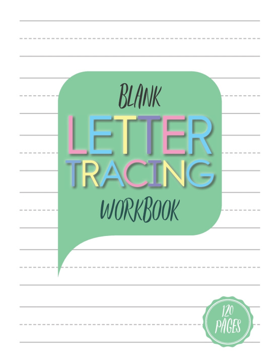 Knjiga Blank Letter Tracing Workbook Water Gum Press