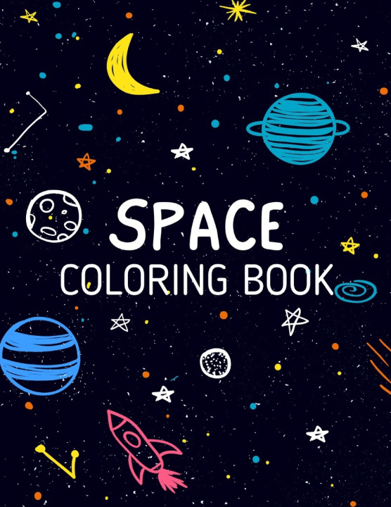 Knjiga SPACE Coloring Book Publishing Dony's Art Publishing