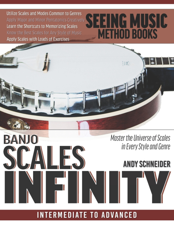 Livro Banjo Scales Infinity Schneider Andy Schneider