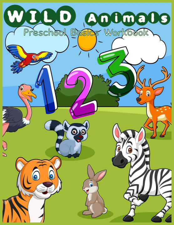 Buch Wild animals Preschool basic workbook KIDSFUN
