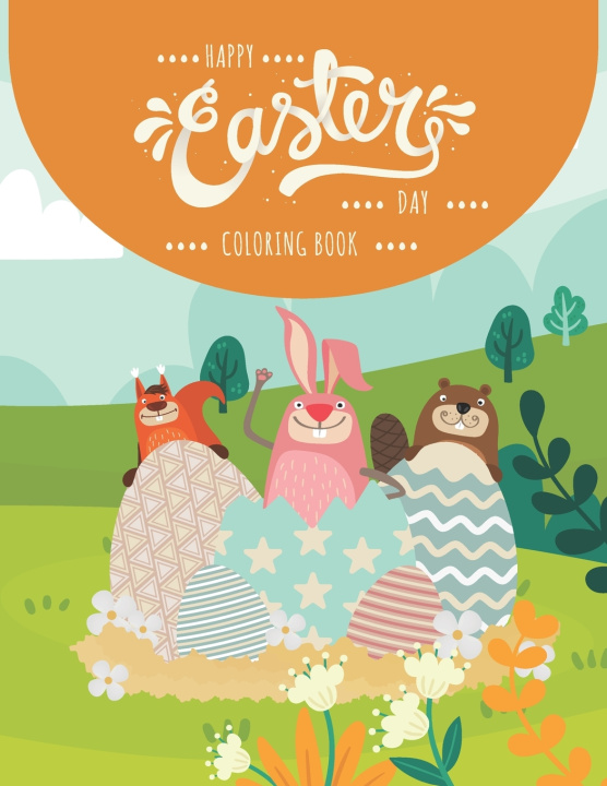 Knjiga HAPPY EASTER DAY Coloring Book TUMEAN YANNICK TUMEAN