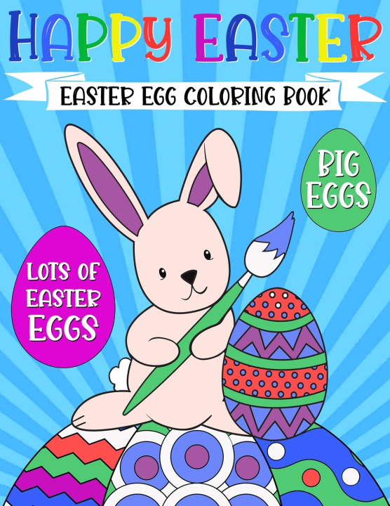 Knjiga Happy Easter Egg Coloring Book D.E. Jenks