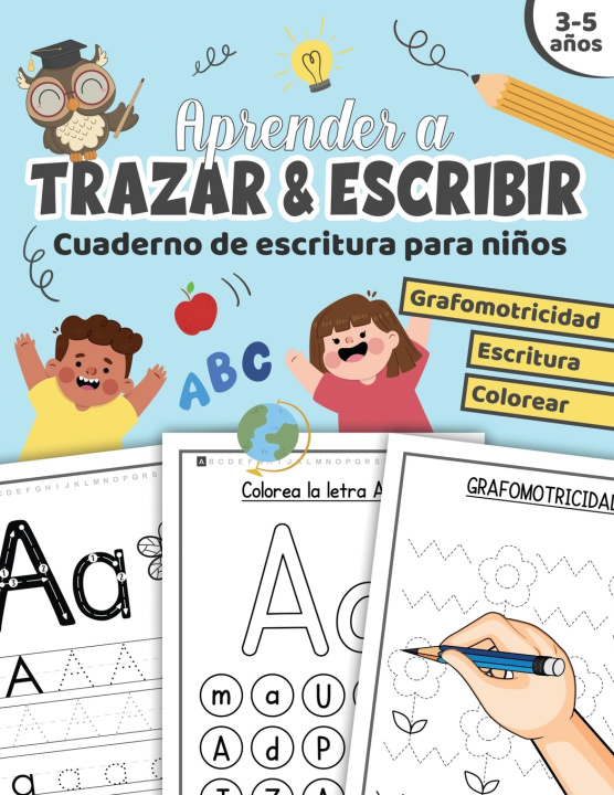 Kniha Aprender a trazar & escribir Panda Edu Panda