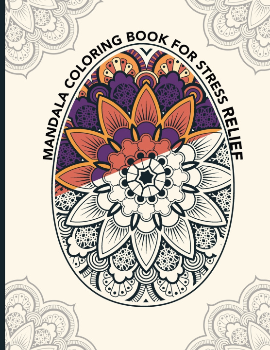 Boek Mandala Coloring Book for Stress Relief Kurdi Dan Kurdi