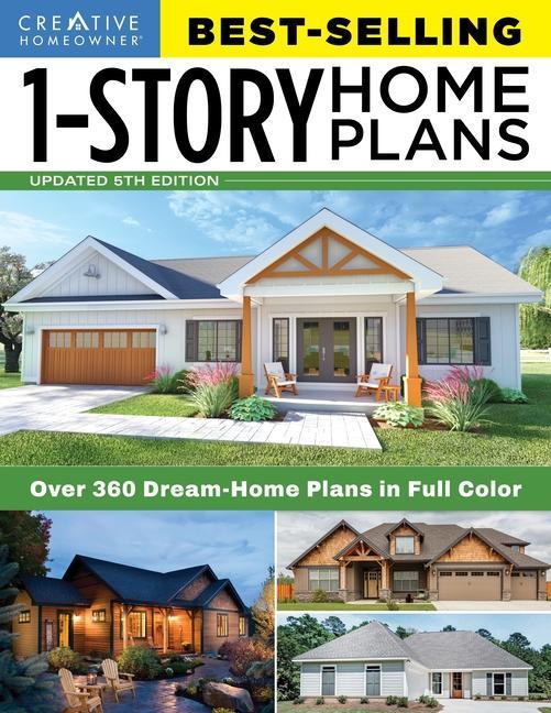 Carte Best-Selling 1-Story Home Plans, 5th Edition 