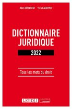 Carte Dictionnaire juridique BENABENT A.